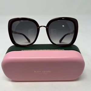 Kate Spade New York Women's Oversize Metal Accent Kimora/G/S Square Sunglasses